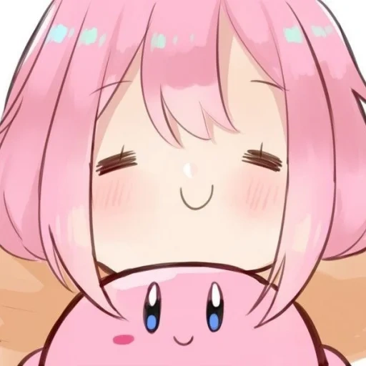 bacchetta, anime carino, anime kawai, anime di sfondo rosa, disegni carini anime
