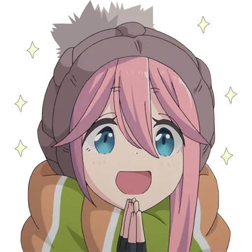 picchi anime, anime a kinako, yuru camp anime, the camp of fresh air