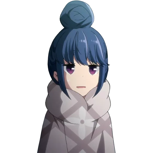 аниме, yuru camp рин, yuru camp аниме, лагерь свежем воздухе