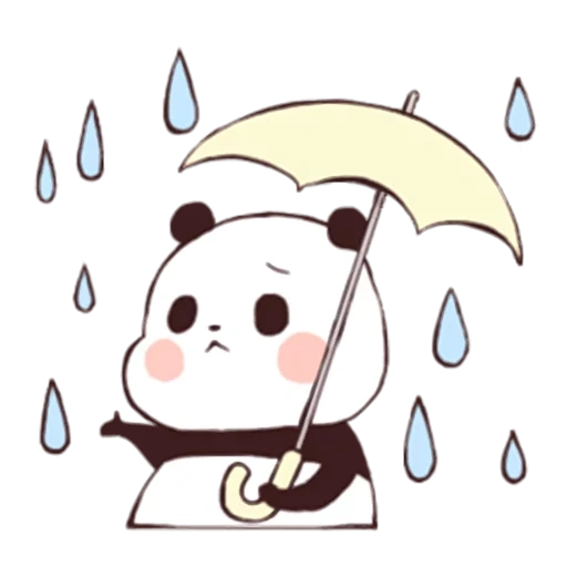 panda bin, chibi panda, menggambar panda chibi, panda adalah gambar yang manis, gambar panda lucu