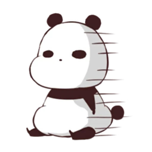 panda mim, panda sayang, panda adalah gambar yang manis, gambar panda lucu, panda menggambar lucu