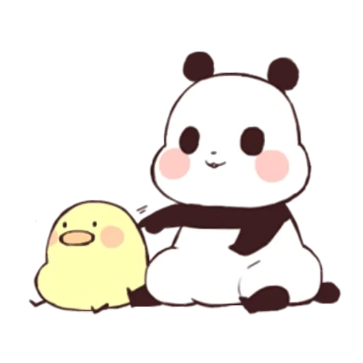 panda è cara, panda chicken, panda è un dolce disegno, i disegni di panda sono carini, tutta la verità sugli orsi