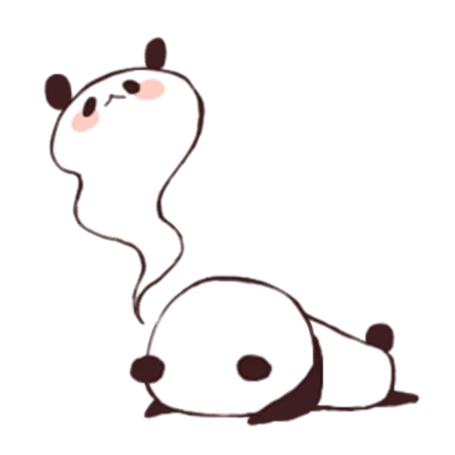 panda è un dolce disegno, i disegni di panda sono carini, disegno di panda, disegni carini schizzo panda, disegni schizzi light panda