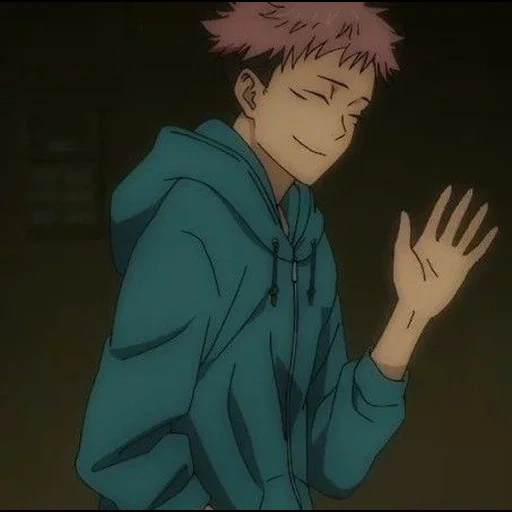 tanto hioshi, anime cool, yuji itadori, jujutsu kaisen, personaggio di anime