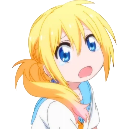 nisekoi, кирисаки читоге, аниме персонажи, кирисаки читоге аниме, chitoge