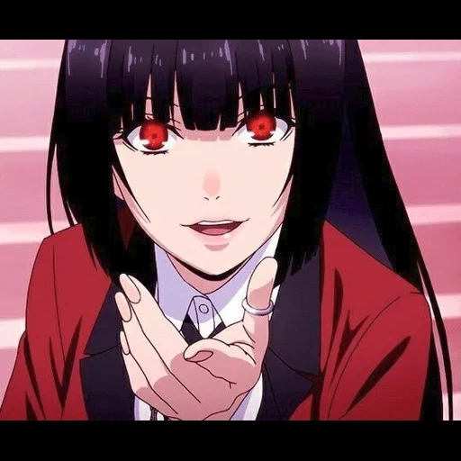 kakegurui, yumeko jabami, yumeko kakegurui, l'excitation folle de yumiko, crazy stimulation saison 3