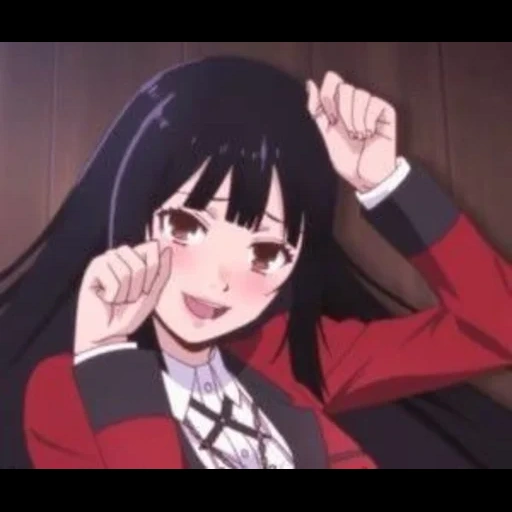 kakegurui, yumeko anime, kakegurui yumeko, anime verrückte aufregung, wahnsinnige aufregung yumeko jabami