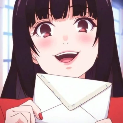 kakegurui, yumeko jabes, anime kakegurui, yumeko kakegurui, o ferry anidaba louco