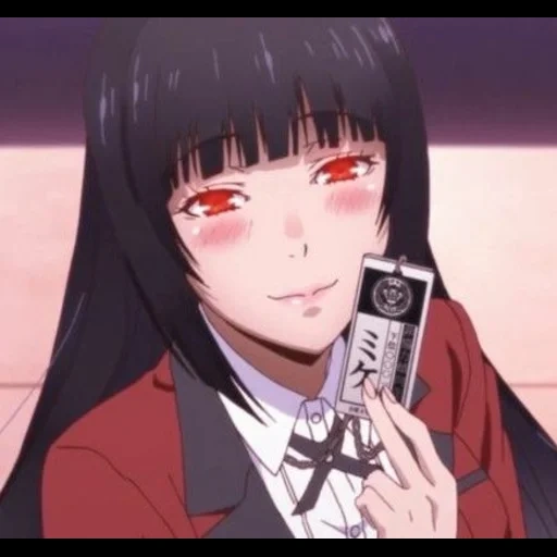 kakegurui, loca emoción de yumko, anime es una locura, mad kakegurrui, anime es una locura de yumko