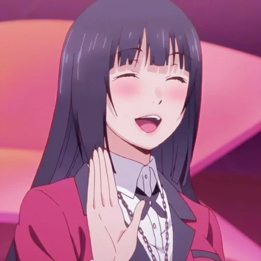 kakegurui, anime de kakguri, l'excitation folle de yumiko, l'excitation folle de kakguri, l'excitation folle de jumeko jabami