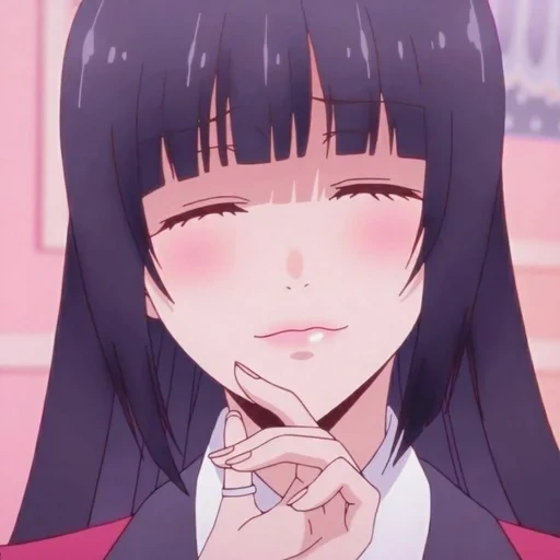 kakegurui, yumeko jabami, kakegurui yumeko, anime verrückte aufregung, verrückte aufregung kakegurui