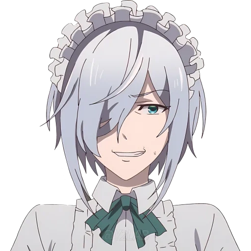 anime, arte anime, sakuya izayoi, l'eroina dell'anime, personaggi anime