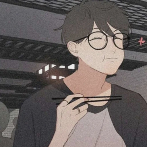 yu yang, anime, immagine, umano, anime di katsudon