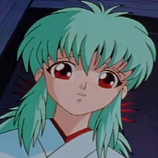 anime, yu yu hakusho, chicas de anime, personajes de anime, yukina yu yu hakusho