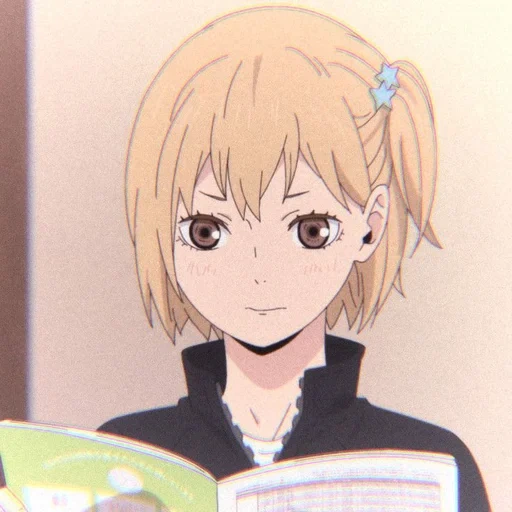 yachi, iachi hitoka, personaggio di anime, manga di hitoka hachi, sakurako sugawara