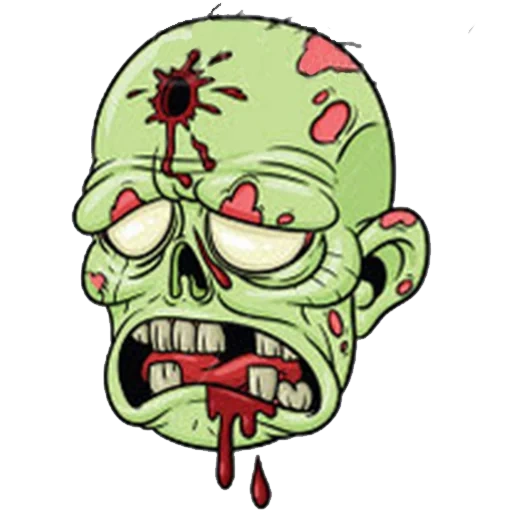 zumbi, zombie head, desenho de zumbi, zumbis de desenhos animados, zumbi de cabeça de desenho animado