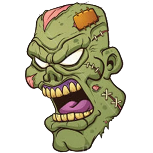 zombie, zombie, zombie head, zombie stickers, zombie waitsappa