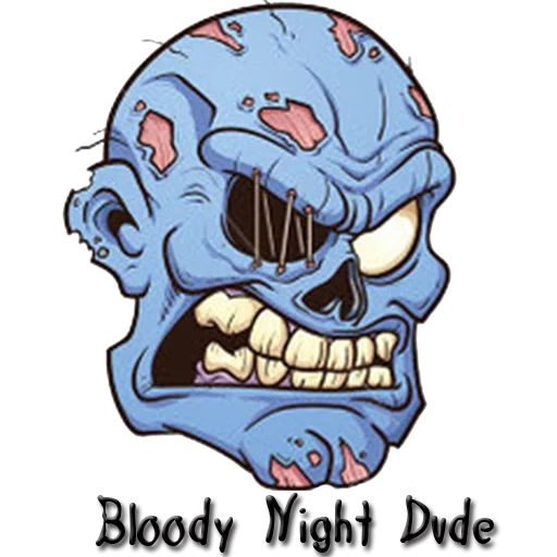 the zombie, zombie head, zombie muster, monster zombie kopf, cartoon zombie kopf