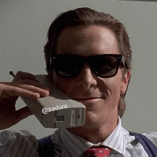 twitter, b casuale, christian bell, archivi internet, christian bale american psycho