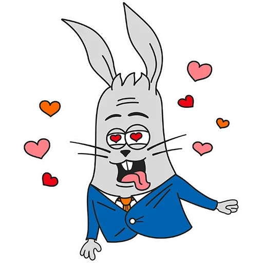 korokovin, zay, stickers rabbit chaos, telegram stickers, mr morkovkin