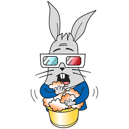 korokovin, telegram stickers, zall, stickers rabbit chaos, stickers