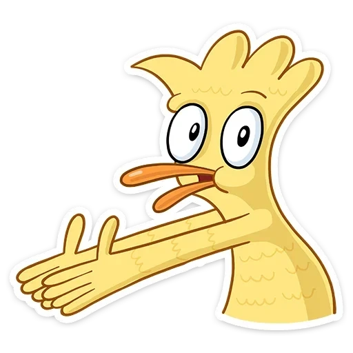 duck, duck zak, duck without a background, duck zaos mustache, brawl stars fell
