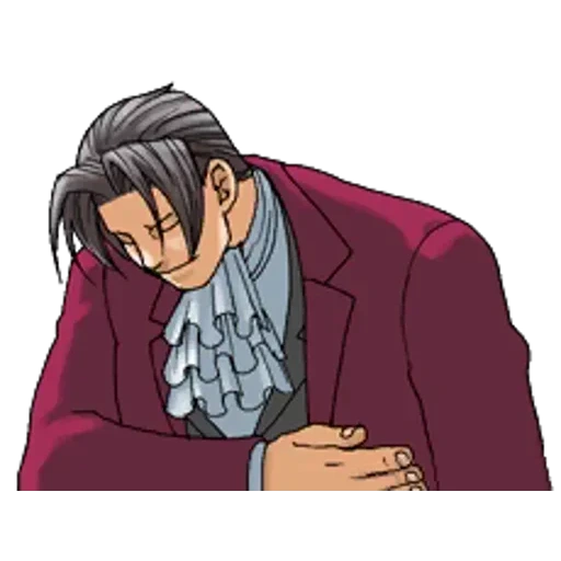 ace attorney, ace attorney майлз, ace attorney эджворт, ace attorney мемы edgeworth