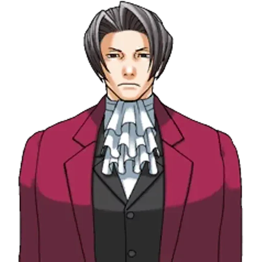 ace attorney, miles edgeworth, pengacara edgeworth, miles edgworth sprite, pengacara miles edgeworth ace