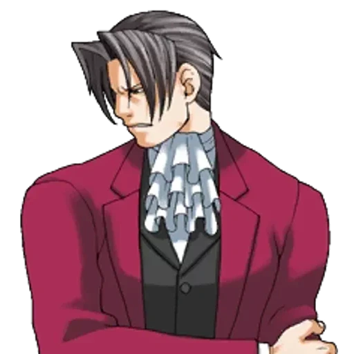 ace attorney, майлз эджворт, ace attorney майлз, ace attorney эджворт, ace attorney edgeworth