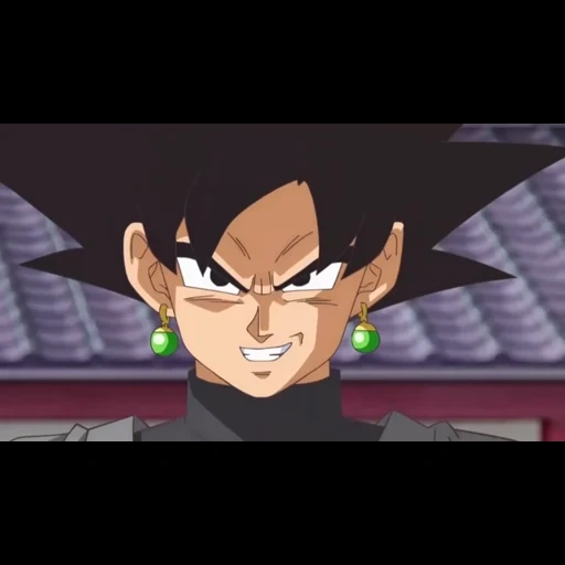 goku, zamasu, black goku, dragon ball, personajes de animación