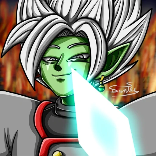 zamasu, dragon ball, zamasu fused, dragon ball, dragon zhuze te