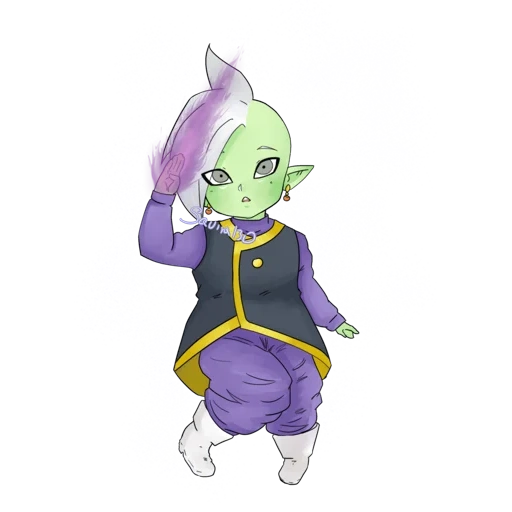 аниме, zamasu, драконий жемчуг, dragon ball кайошин, король кай драгон бол