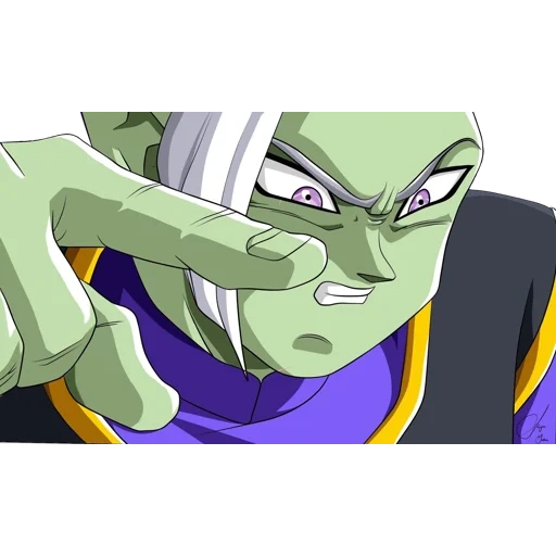 аниме, zamasu, драконий жемчуг, zamasu vs beerus, транкс против замасу