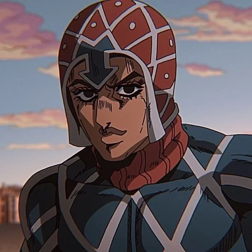 человек, гвидо джоджо, mista джоджо, приключения джоджо, джоджо vento aureo