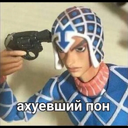 sprung fors jojo, jojo mista cosplay, jojo cosplay mista, mista jojo figur, jojos bizarres abenteuer goldener wind