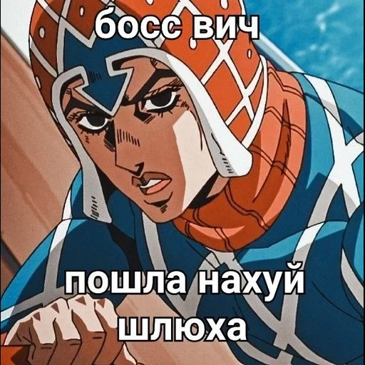 guido mista, mistajojo, jojo season 5, petualangan jojo, guido mista jojo