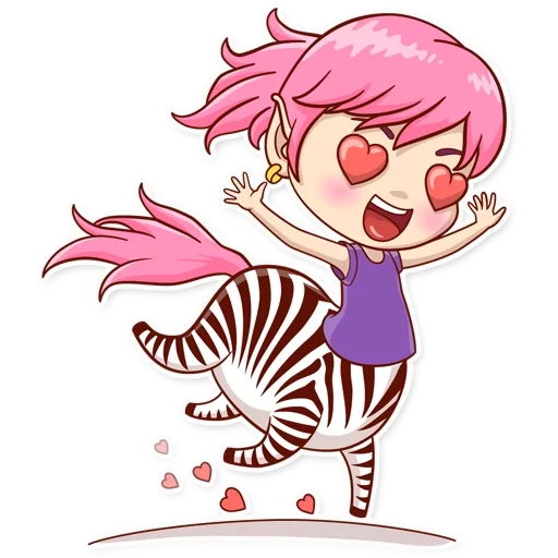zebra, garotas, zebra girl, donat zebra