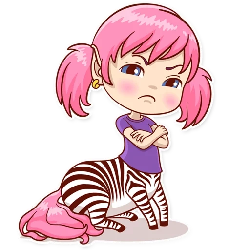 zebra, ragazze, ragazza zebra, donat zebra