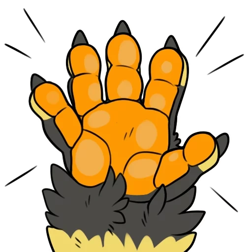 hand, three palms, fur affinity, diablo rex feet, furry's paws