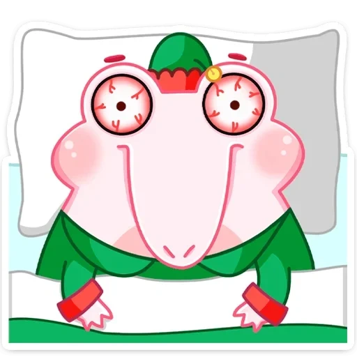 elf, elf marshmallow, marshmallow elf, cotton candy crocodile