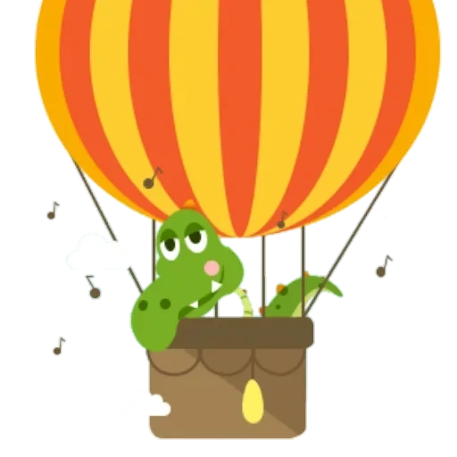 balloon, children's balloon, pinch balloon, chuck balloon, balloon illustration