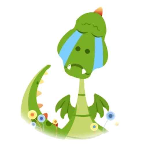 динозаврик, динозавр детский, зеленый динозавр, зеленый динозаврик