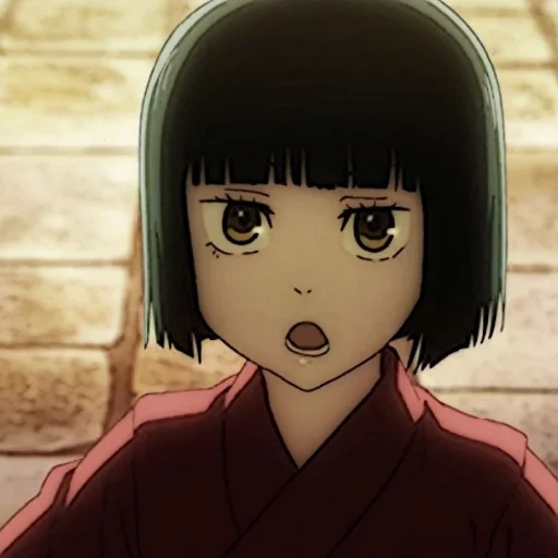 miwa, kasumi, sanwa shenmei, jujutsu kaisen, karakter anime