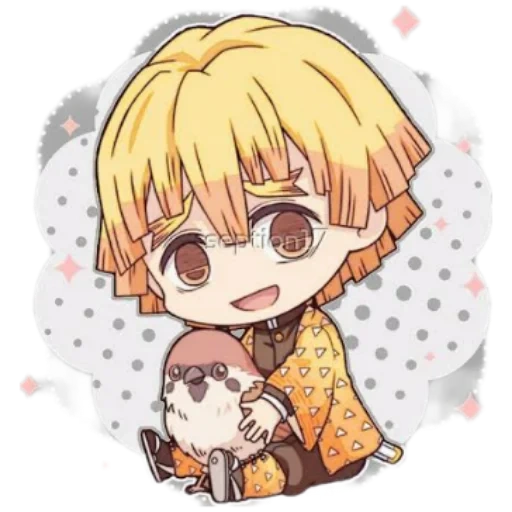 anime, chibi zenith, karakter anime, zenizin agazuma chibi, pola lucu anime