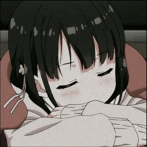 рисунок, похождения, аниме грустные, грустные реакции аниме, soft aesthetic anime аниме