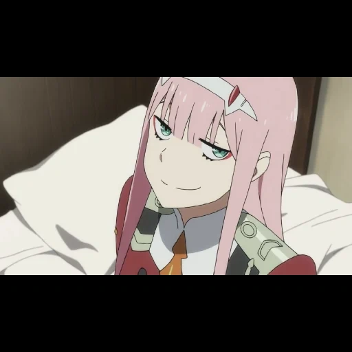 zero two, personnages d'anime, zéro est mignon à franks, anime moe to franks 02, zero two darling in the franxx