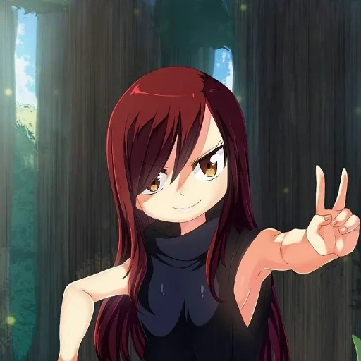 fairy tail, elsa red, the tail of the fairy erza, erza fairy tail, the tail of the fairy erza meme