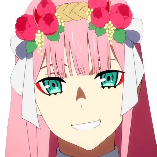 nol dua, anime zero two, sayang di franxx, dicintai di franks 002, 02 sayang di franxx