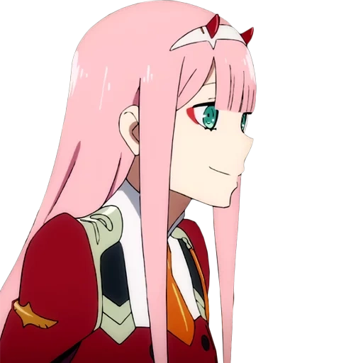 zero tu, zero due, franxx zero two, tesoro negli adesivi di franxx, caro nel due zero di franxx