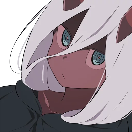 anime, nol dua, fotiy krylov, dicintai di franks 02 demon, sayang di franxx zero two